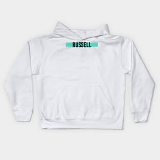 George Russell Driver Name - 2022 Season #4 Kids Hoodie